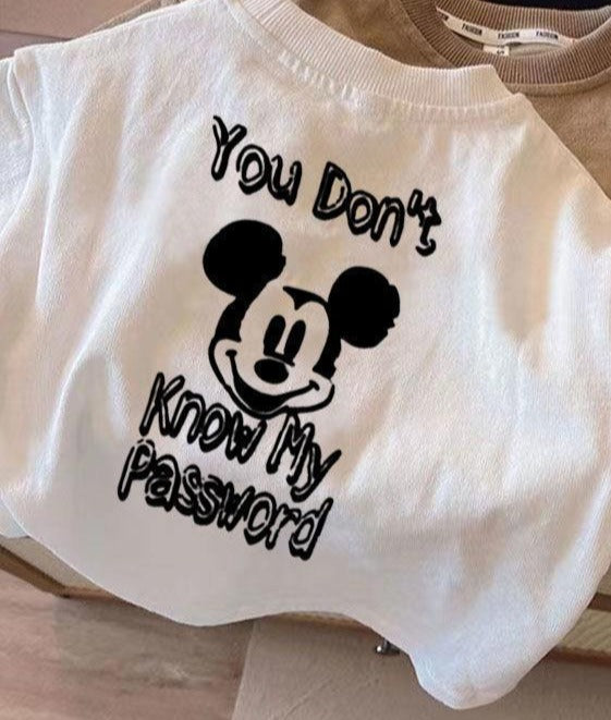 T- Shirt Infantil Mickey