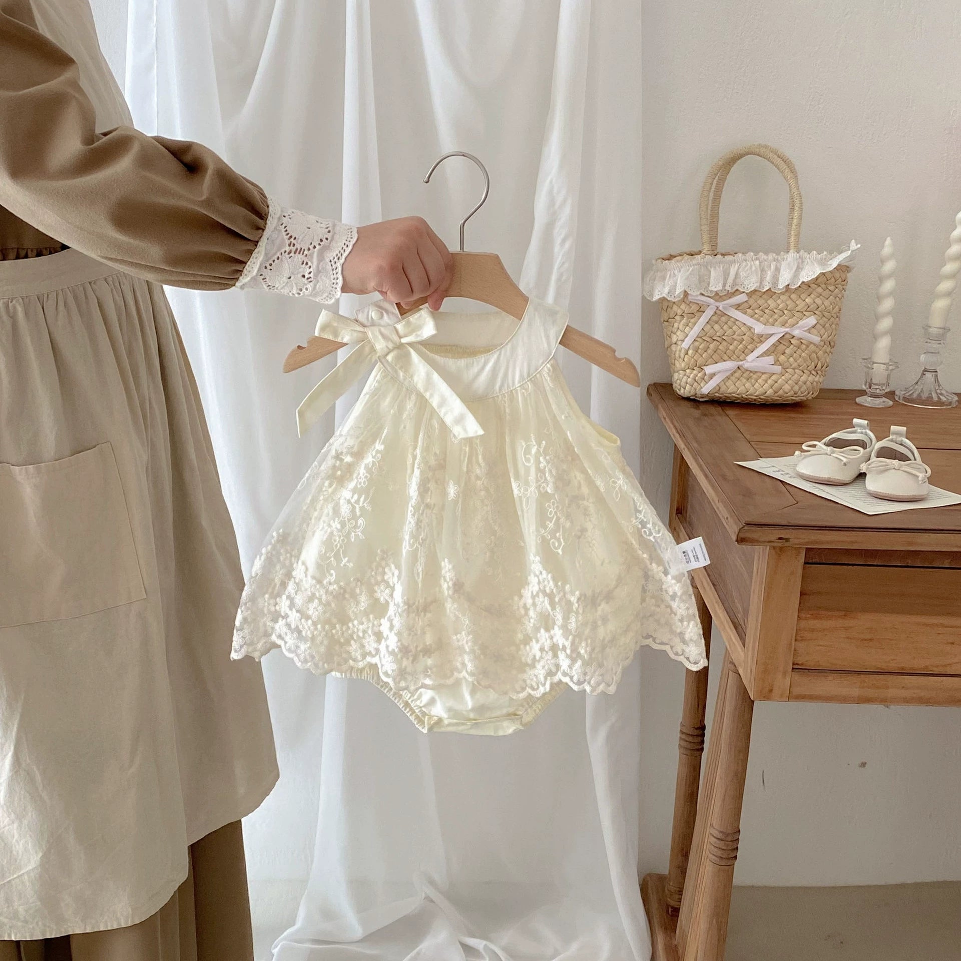 Body Infantil Feminino Renda Delicado