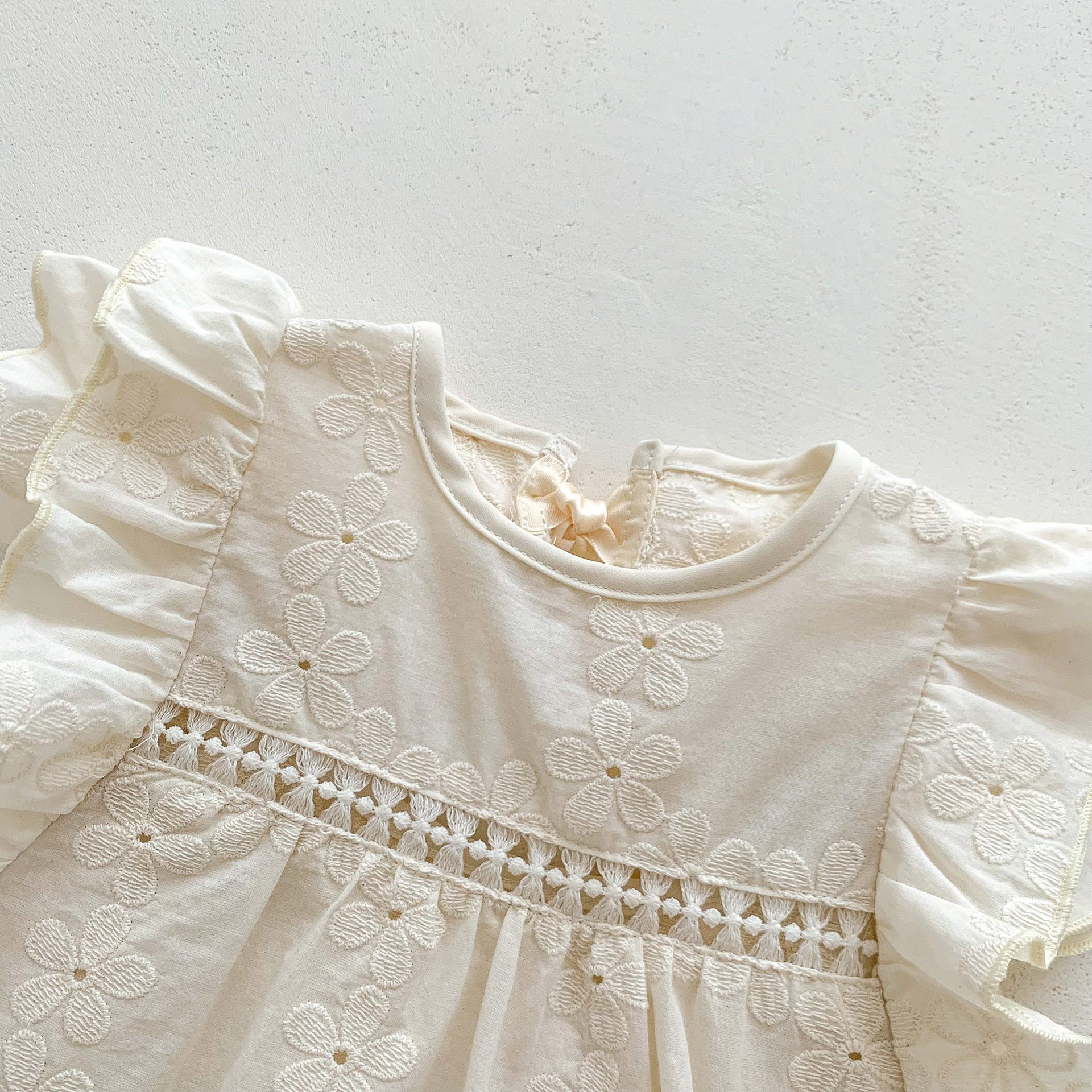 Vestido Feminino Infantil Margaridas Lese