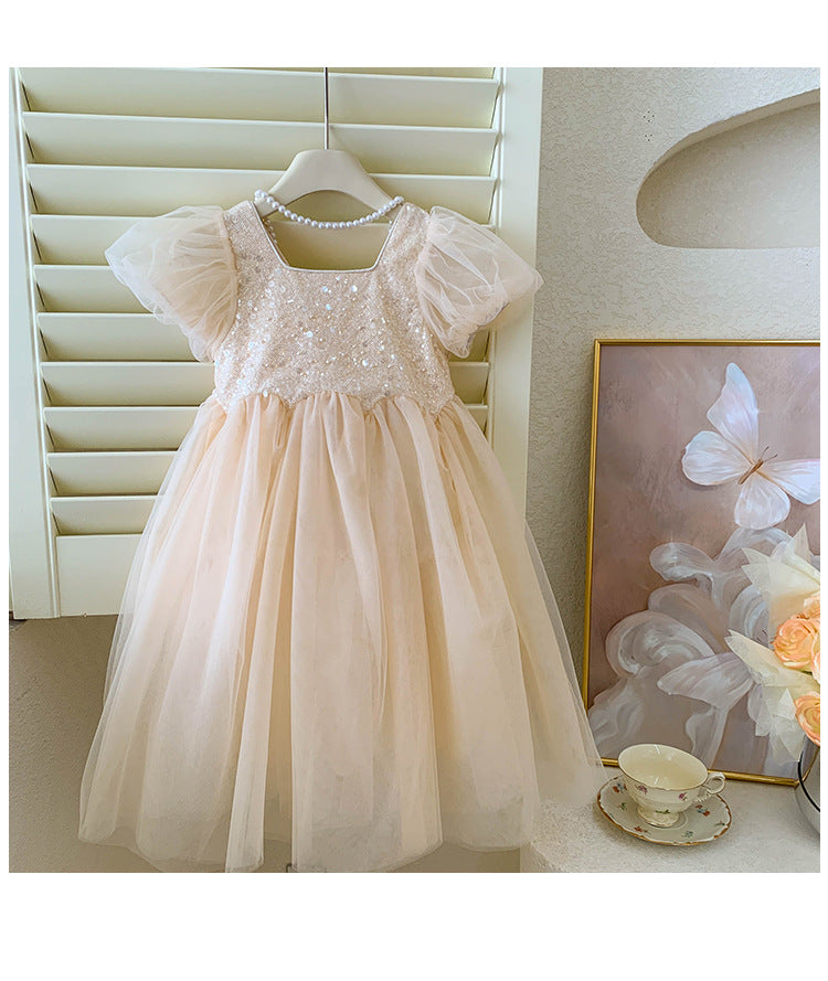 Vestido Infantil Princesa Brilhante