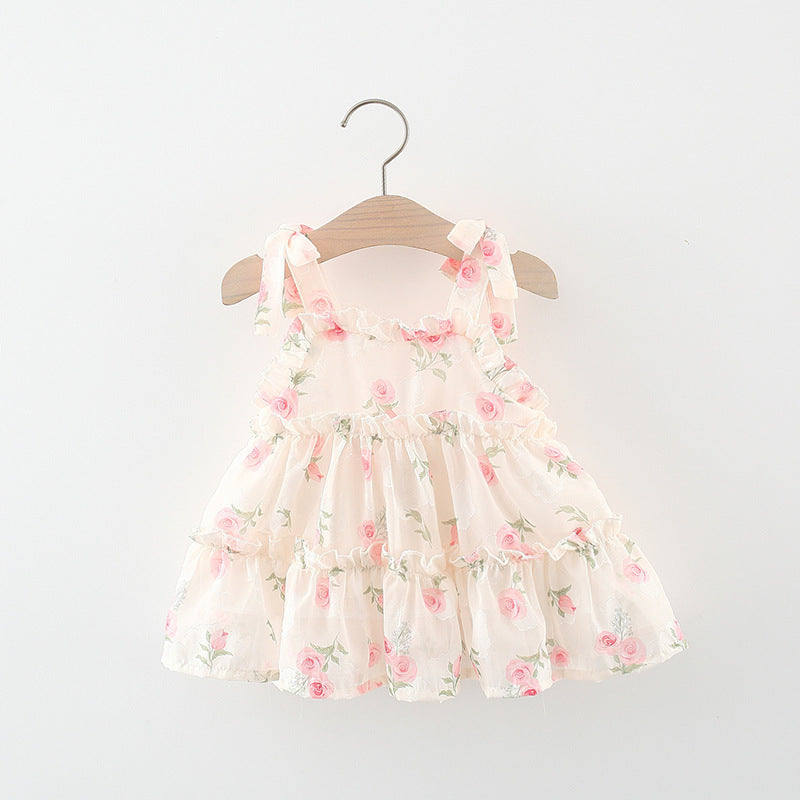 Vestido Infantil Verão Florzinhas