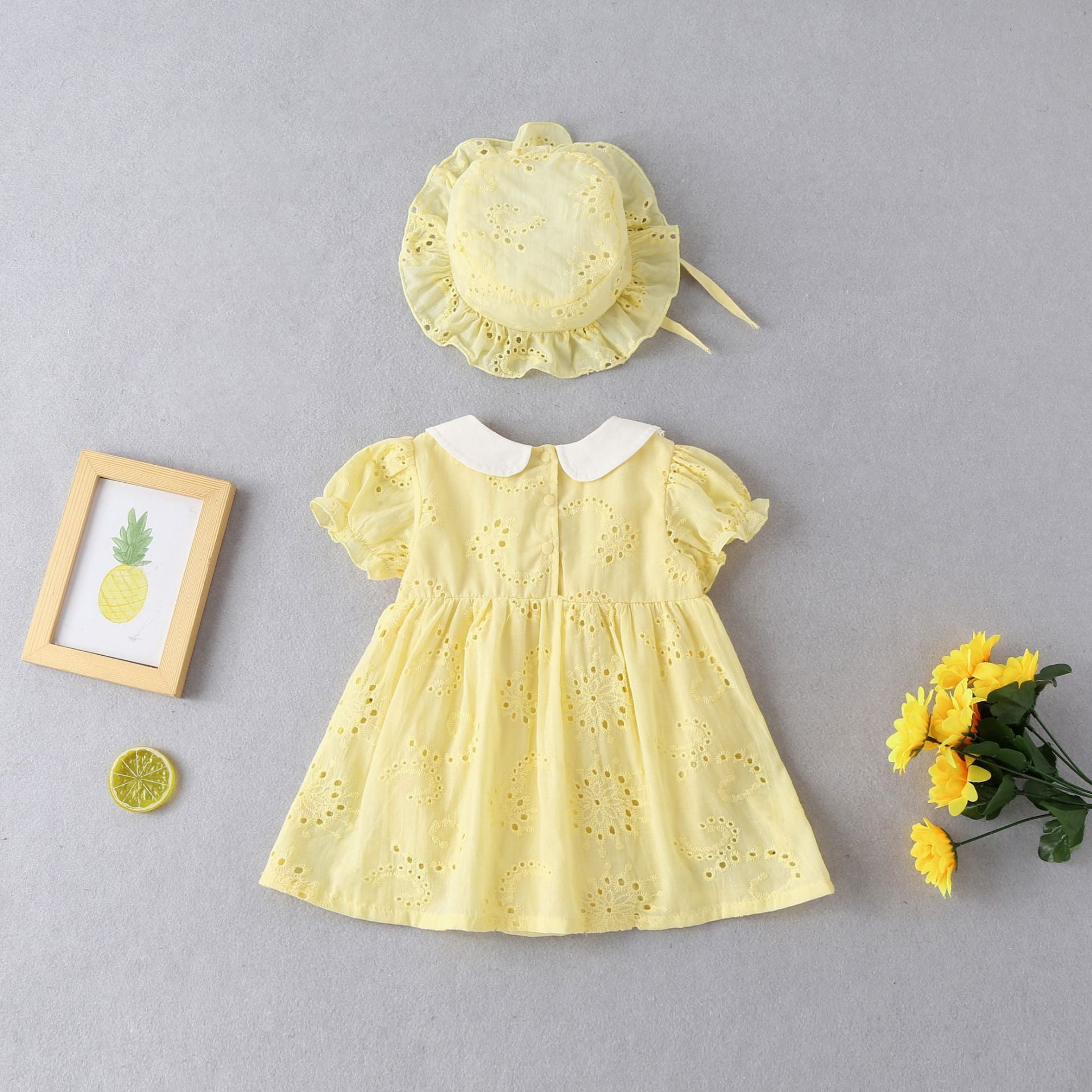 Vestido Infantil Lese Cerejinha