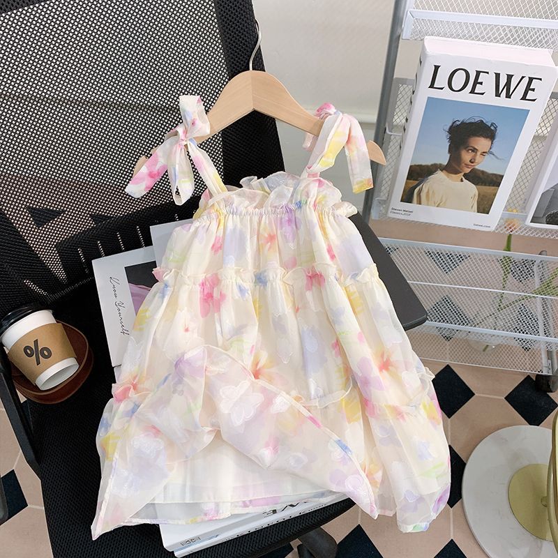 Vestido Infantil Verão Floral