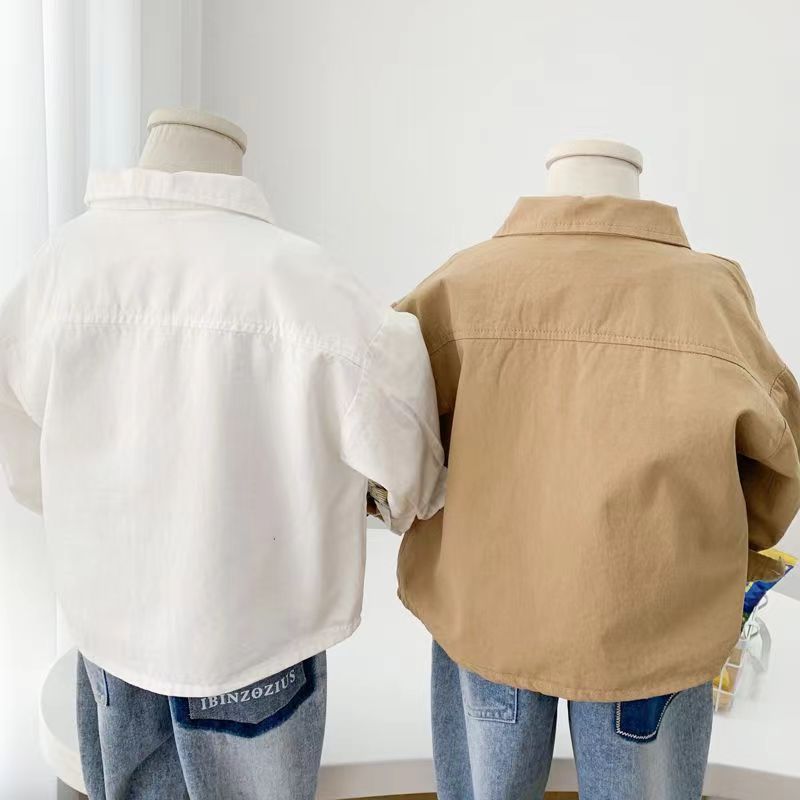 Camisa Infantil Botões Bolsinho