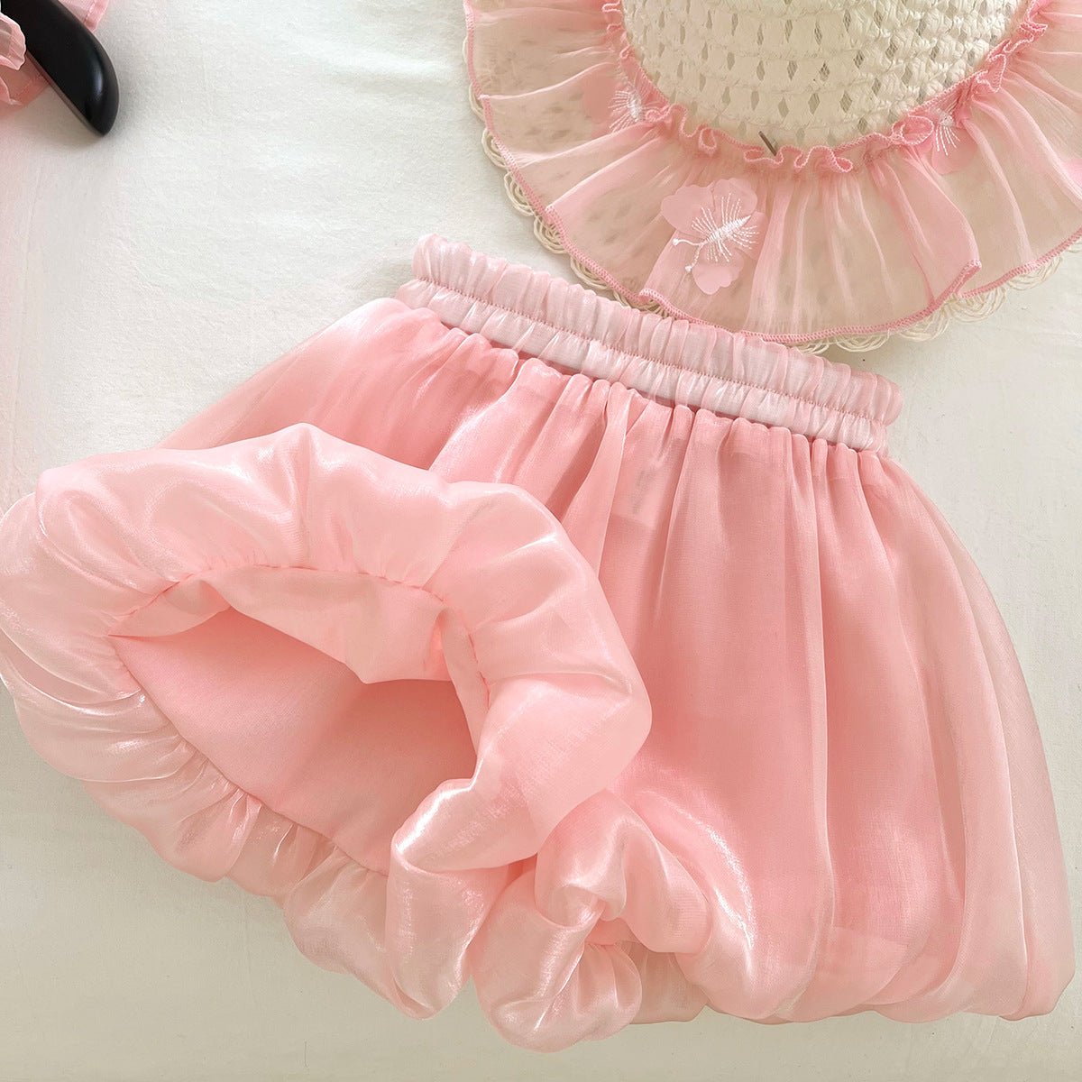 Conjunto Infantil Renda Borboletinhas