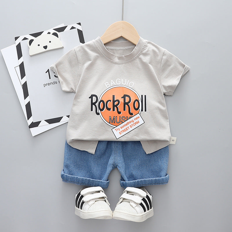 Conjunto Infantil Masculino Rock Roll