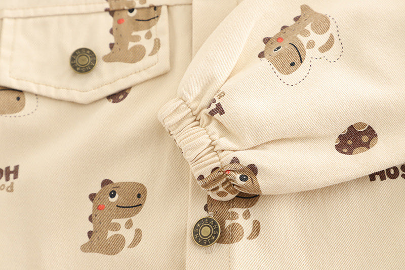 Conjunto Infantil 3 Peças Dinossauro