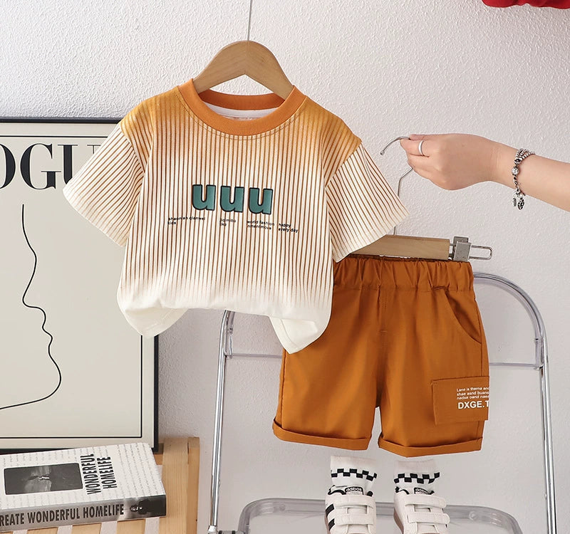 Conjunto Infantil Masculino Lístras U