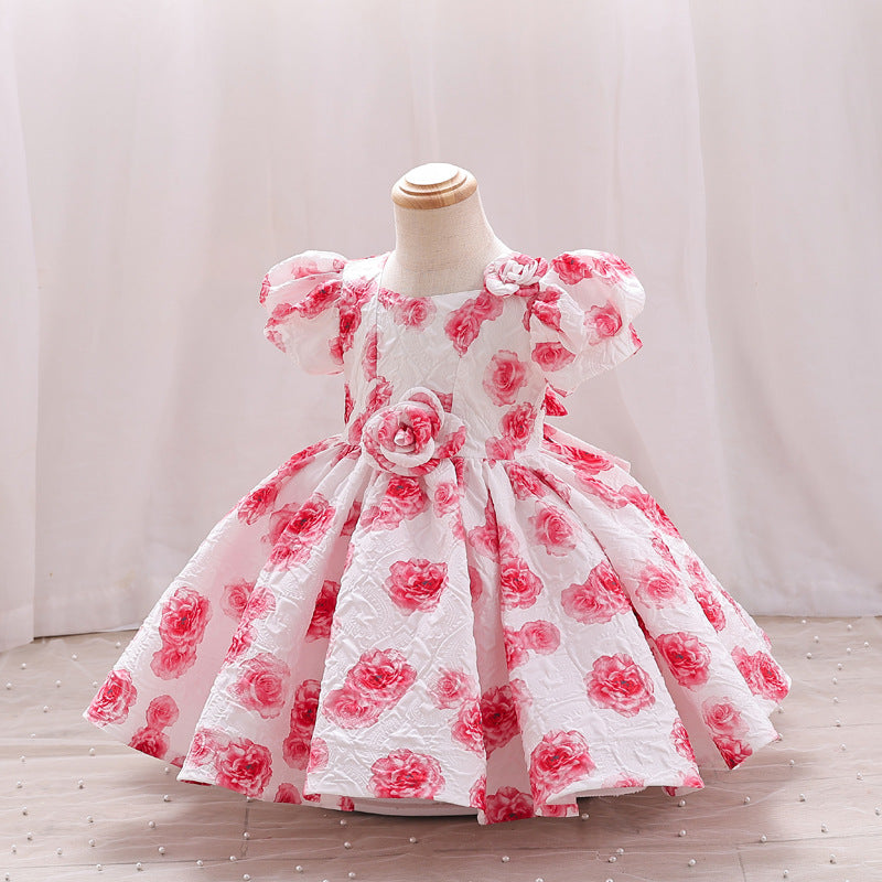 Vestido Infantil Florzinhas