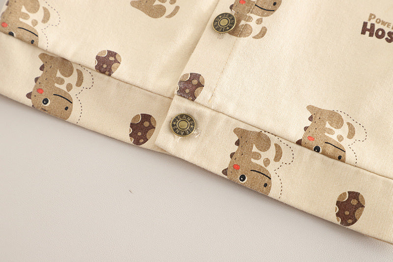 Conjunto Infantil 3 Peças Dinossauro