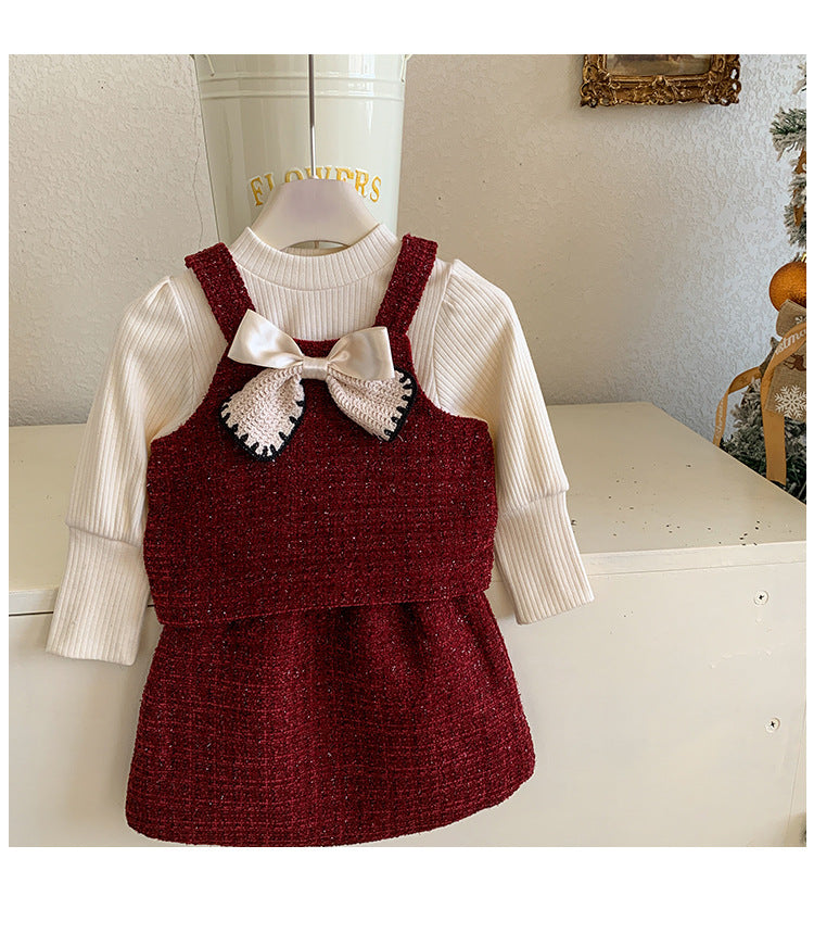 Conjunto Infantil Feminino 3 Peças Lacinho