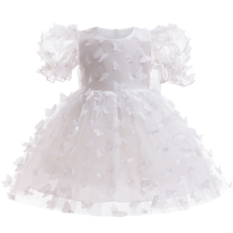 Vestido Infantil Tule Borboletinhas