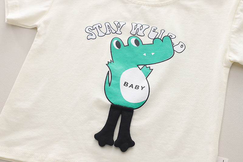 Conjunto Infantil Masculno Crocodilo