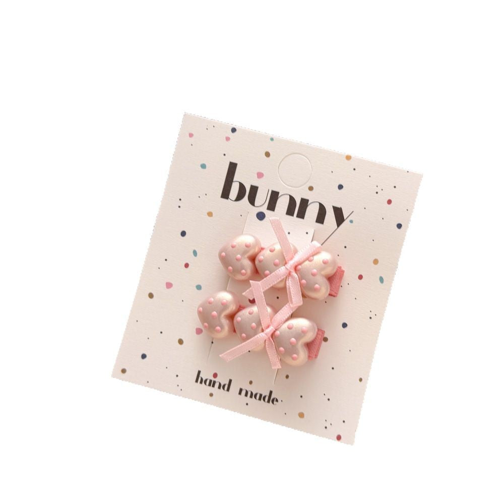 Grampo e Laço de Cabelo Infantil Femininio