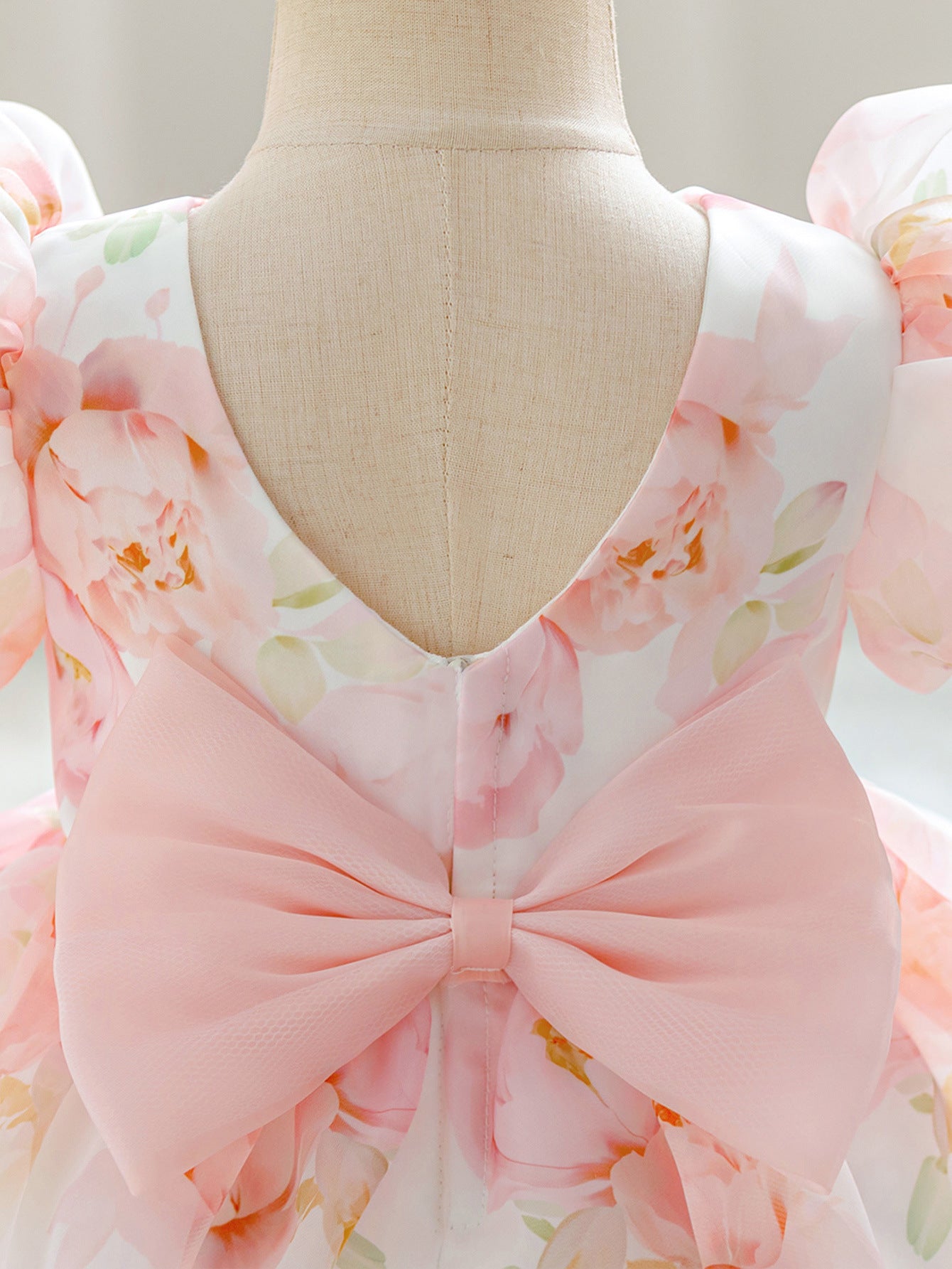 Vestido Infantil De Festa Floral