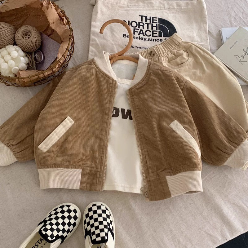 Jaqueta Infantil Masculina Bolsinhos