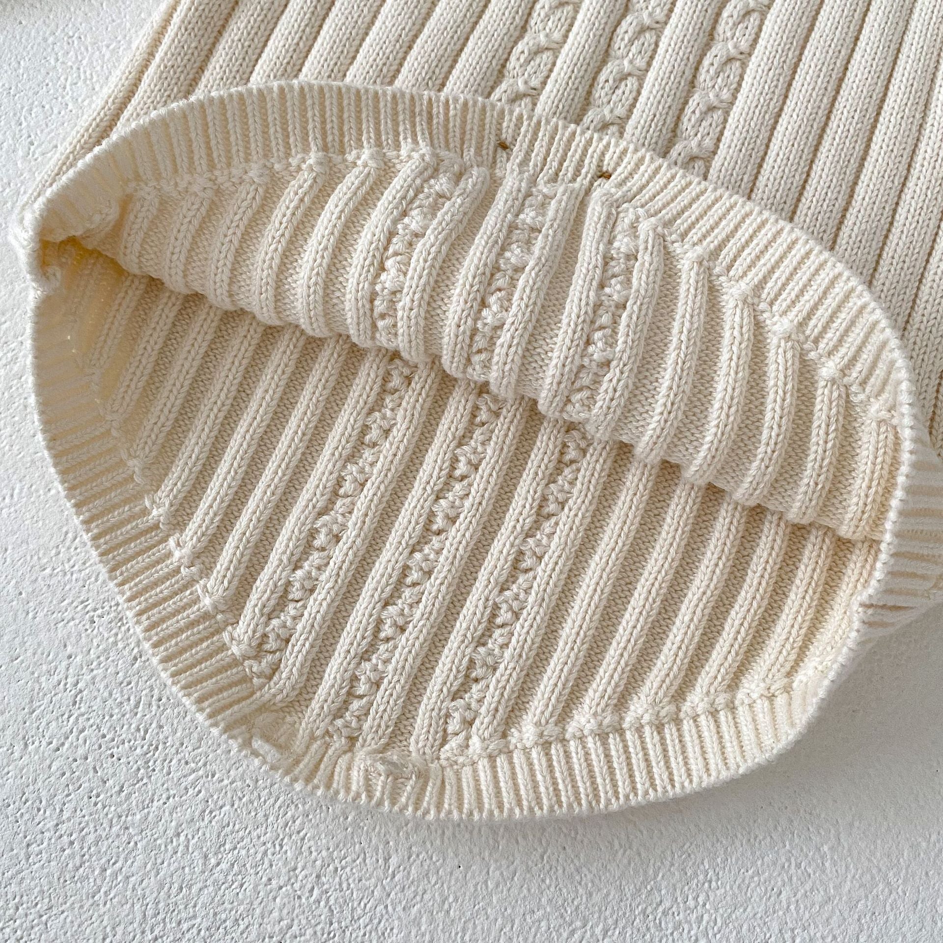 Body Infantil Feminino de Tricô