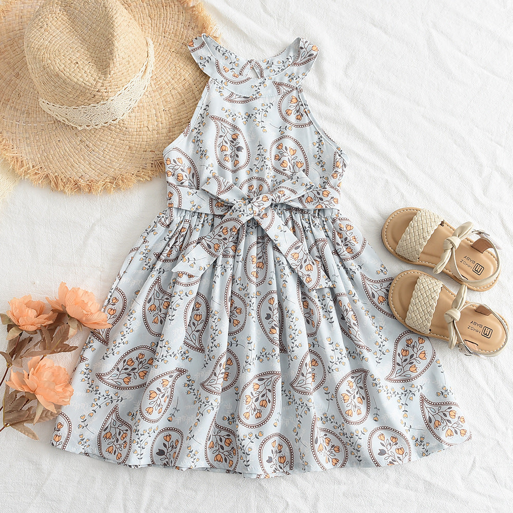 Vestido Infantil Floral Verão