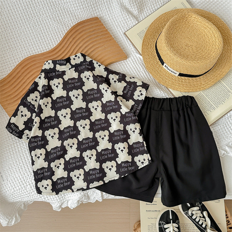 Conjunto Infantil Masculino Verão Estampas