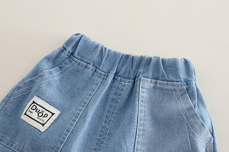 Conjunto Infantil Masculino Camisa e Jeans