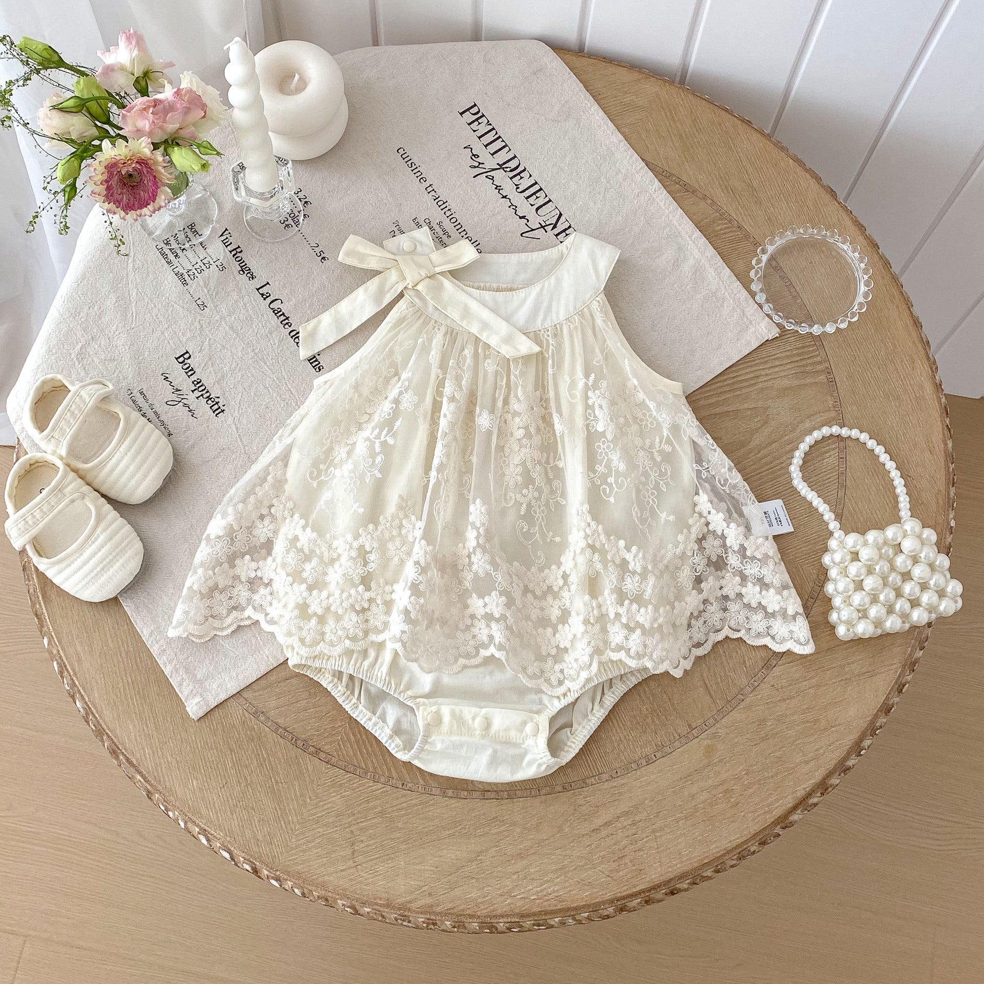 Body Infantil Feminino Renda Delicado