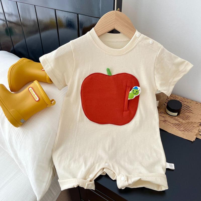 Macaquinho 100% Algodão Frutinhas