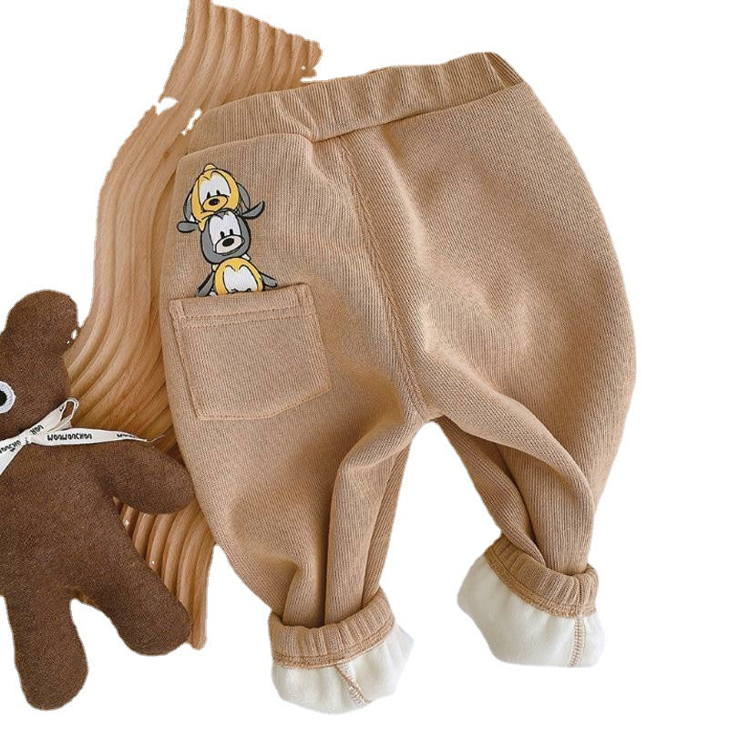 Calça Infantil Bolso Ursinho