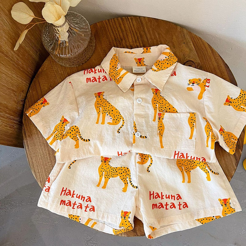 Conjunto Infantil Onçinha Hakuna Matata