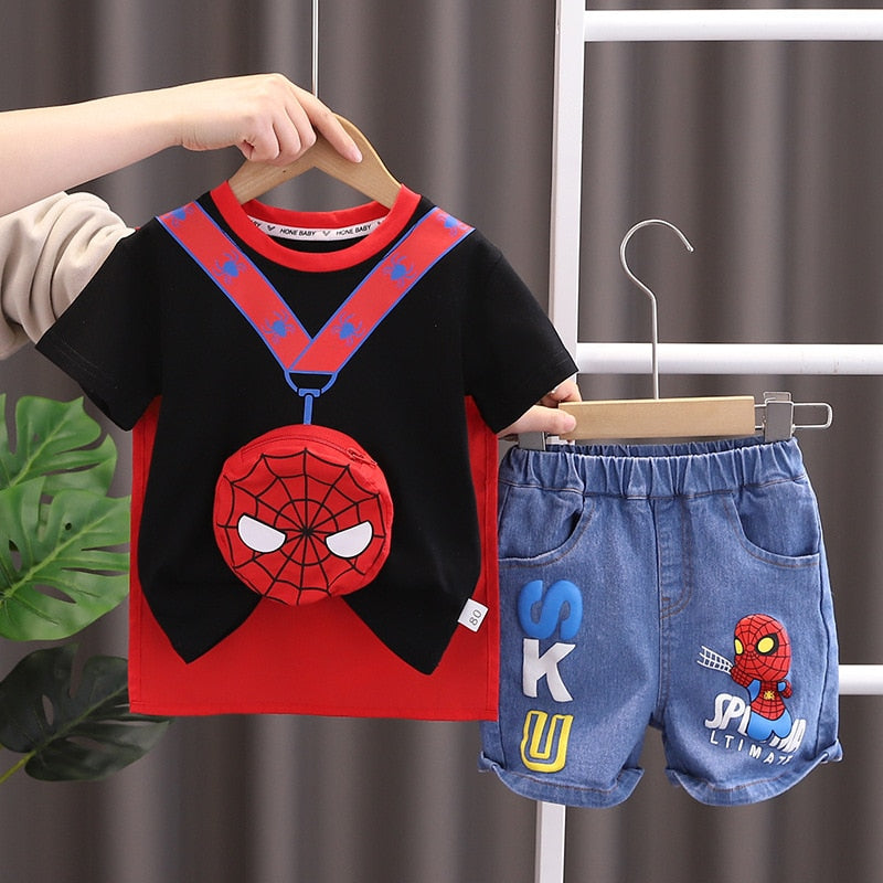 Conjunto Infantil Masculino Homem Aranha