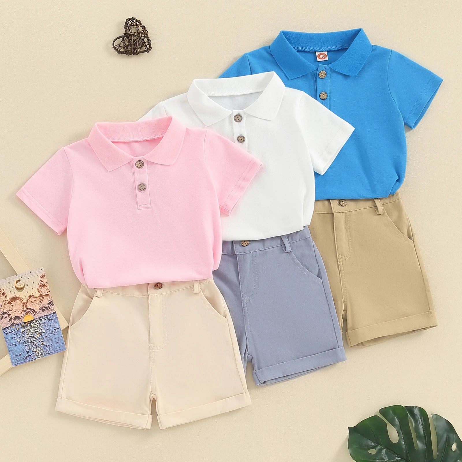 Conjunto Infantil Polo Botõeszinhos