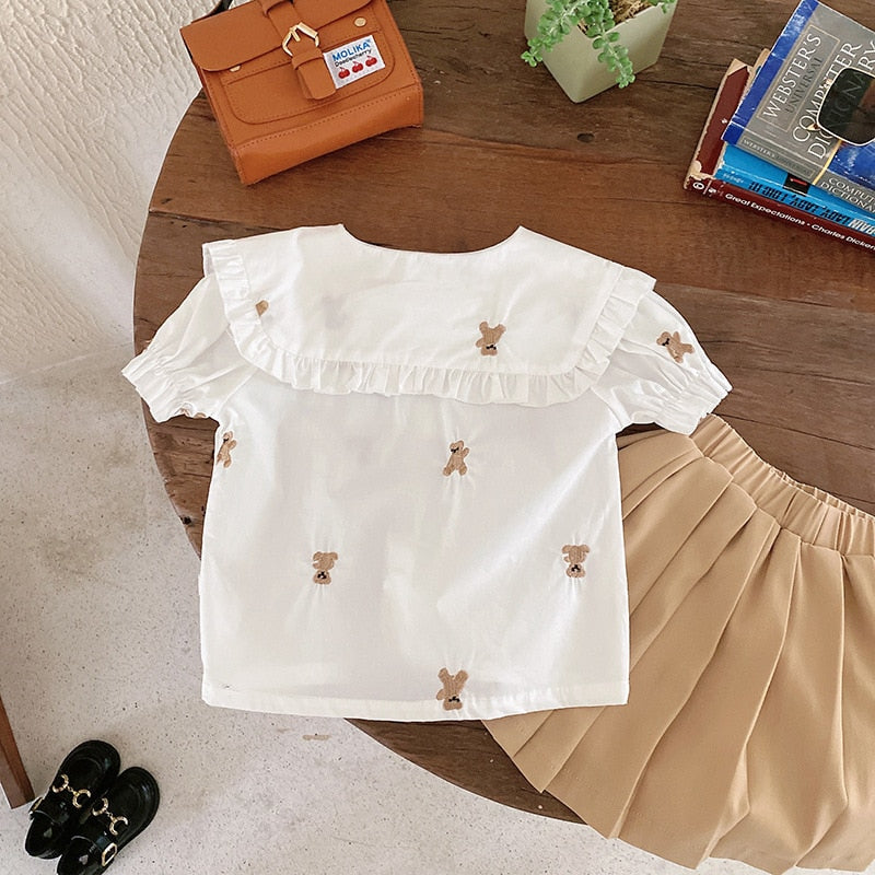 Conjunto Infantil Camisa Ursinhos