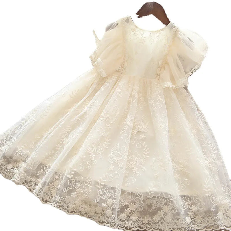 Vestido Infantil Renda Babadinhos