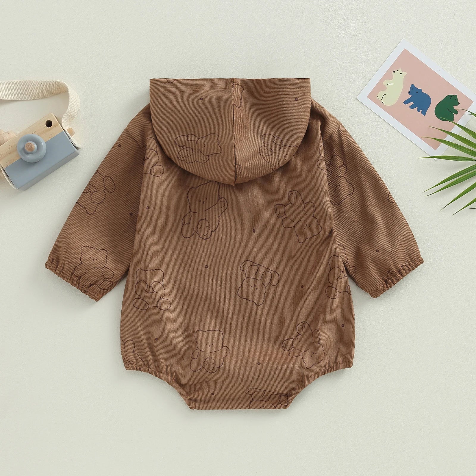 Body Infantil Inverno Ursinhos