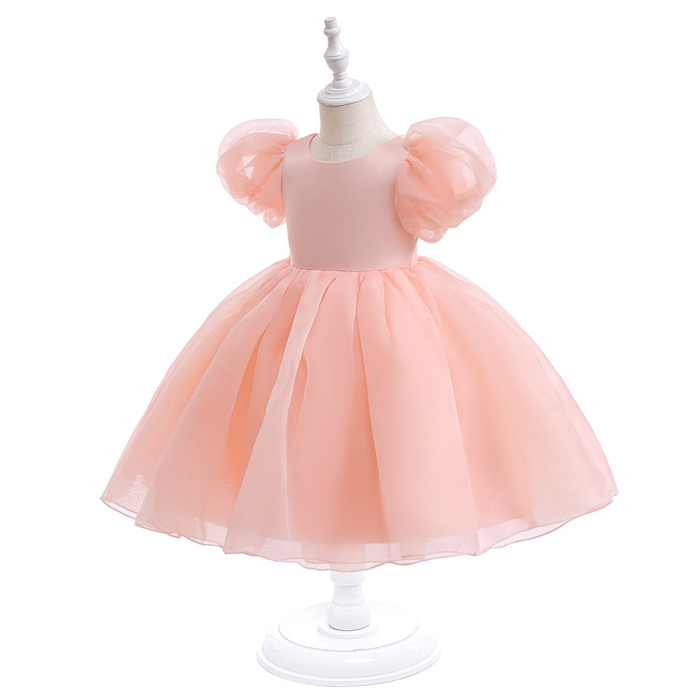 Vestido Infantil Tule Bufante