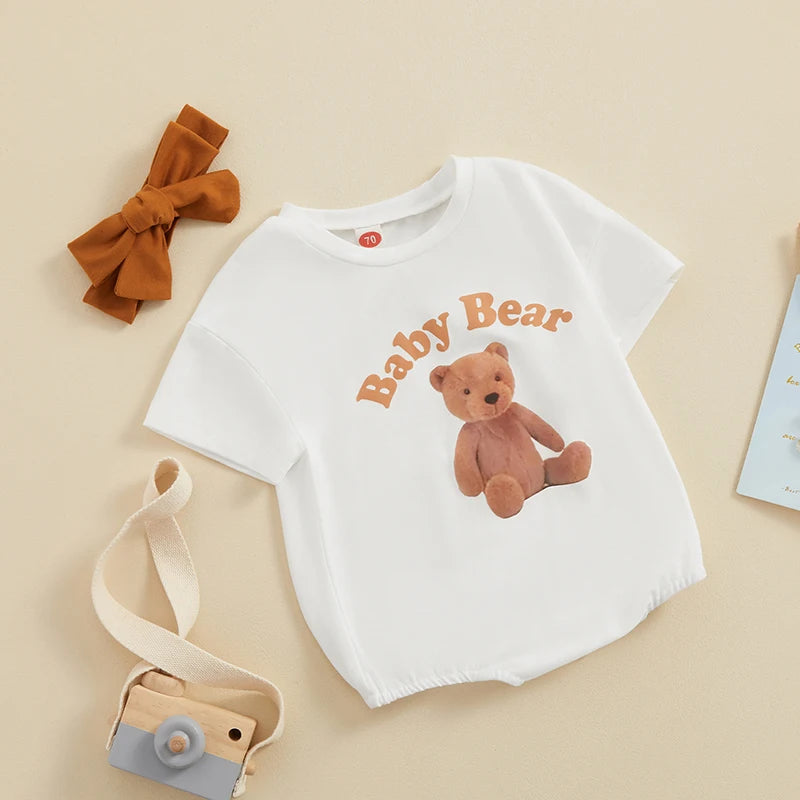 Body Infantil Feminino Ursinho Baby