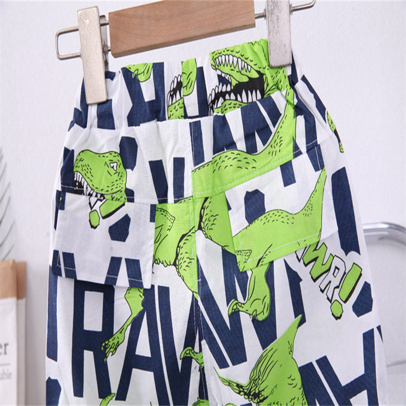 Conjunto Infantil Masculino Dinossauro