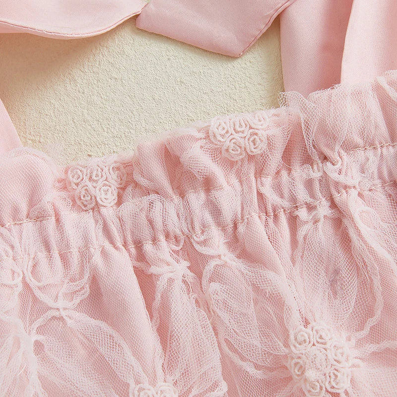 Vestido Infantil Floral Alcinha