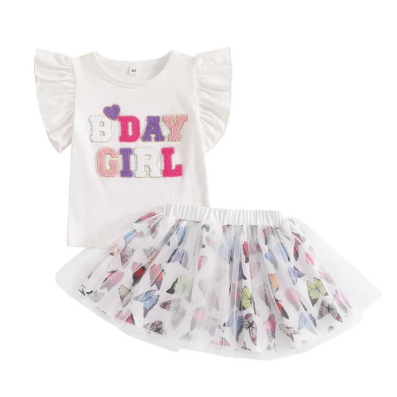 Conjunto Infantil Feminino Girl Sainha Tule