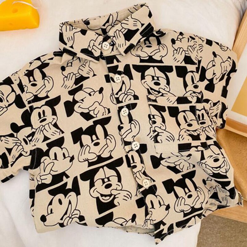 Camisa Infantil Mickey Mouse