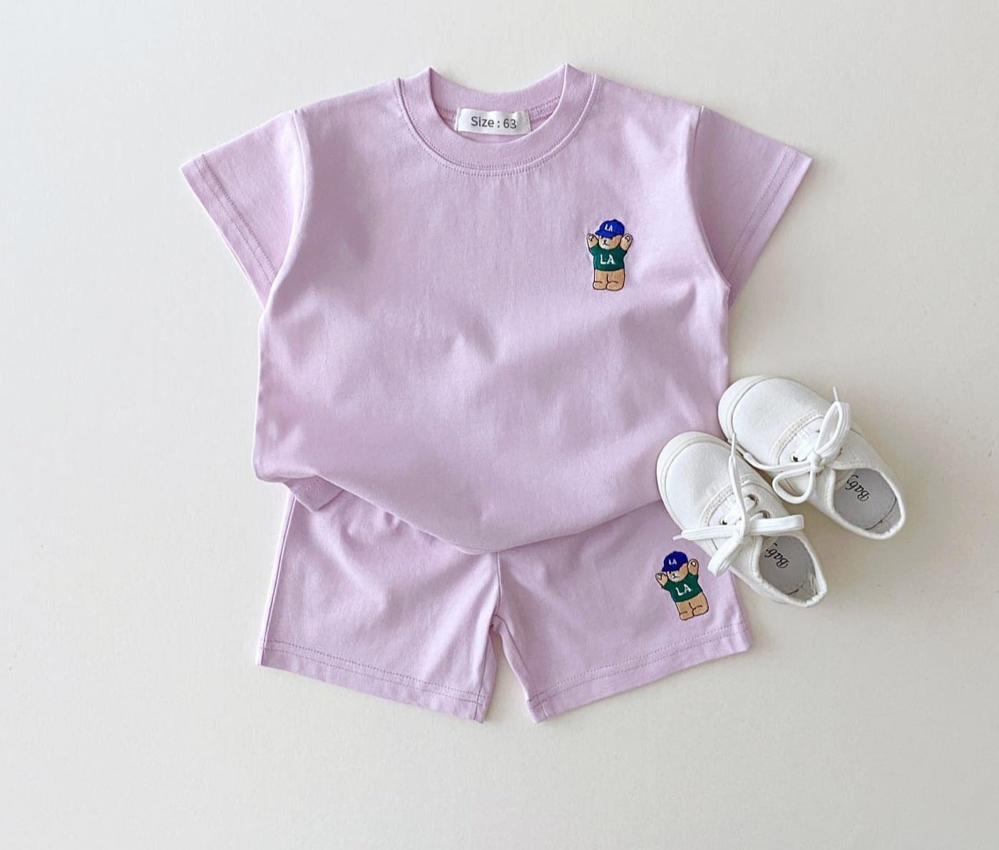 Conjunto Infantil Ursinho De Boné