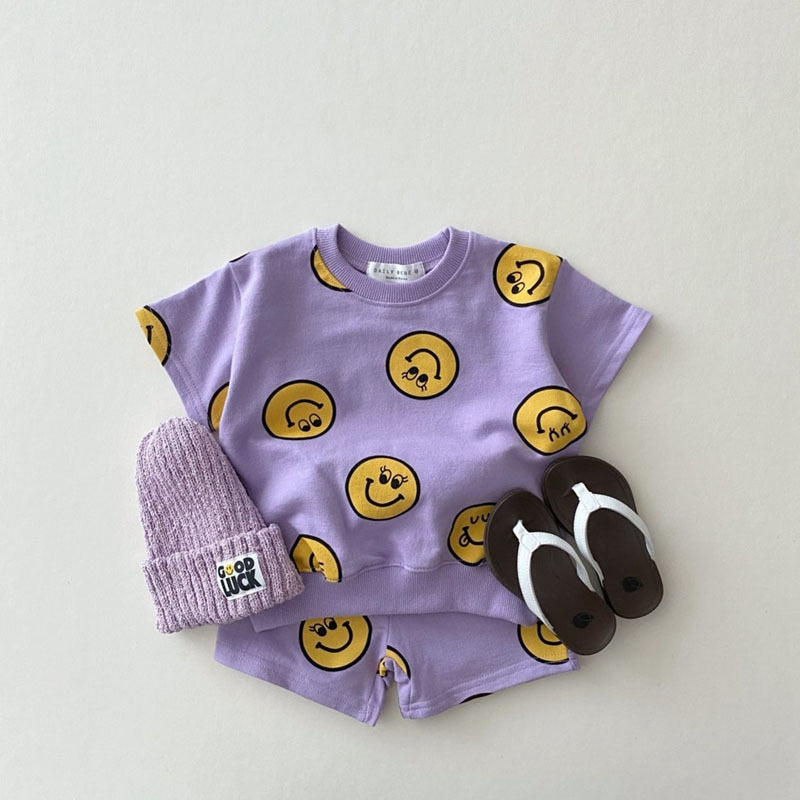 Conjunto Infantil Smilley Feliz