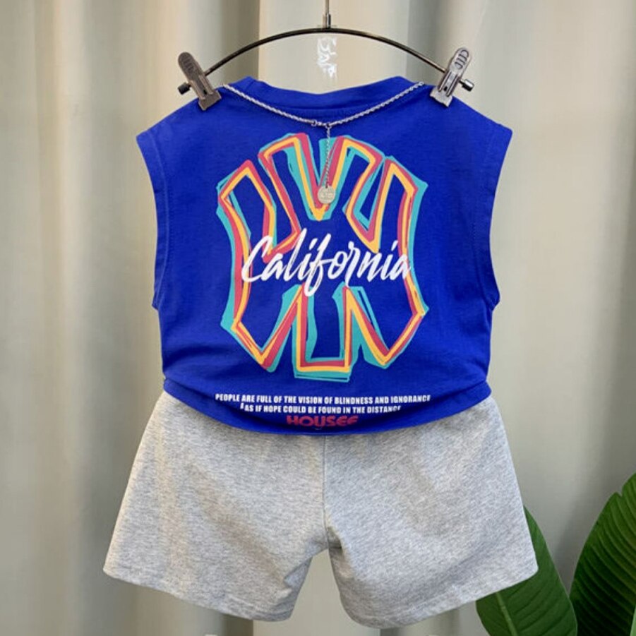 Conjunto Infantil Masculino Regata Califórnia