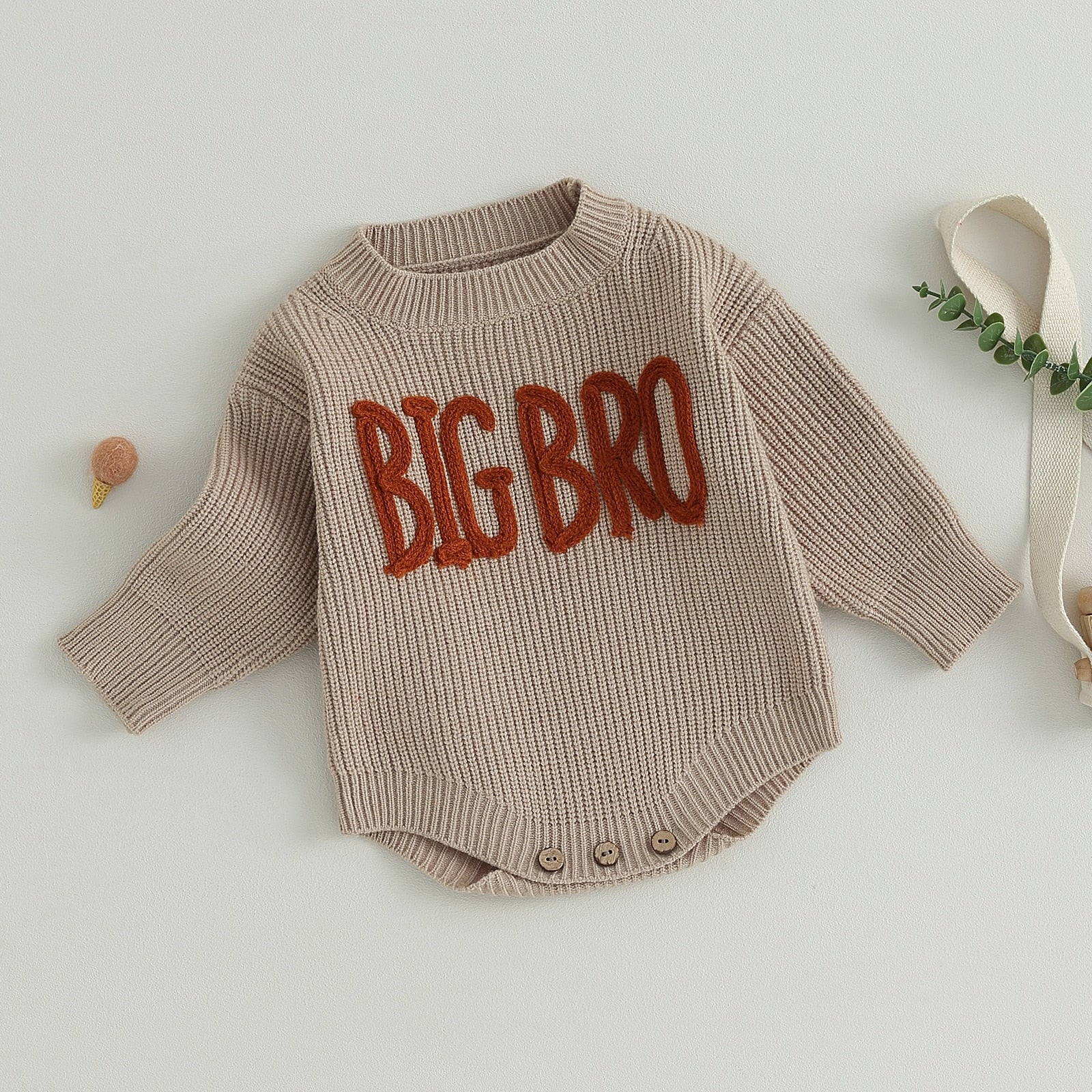 Body Infantil Inverno Big Bordado