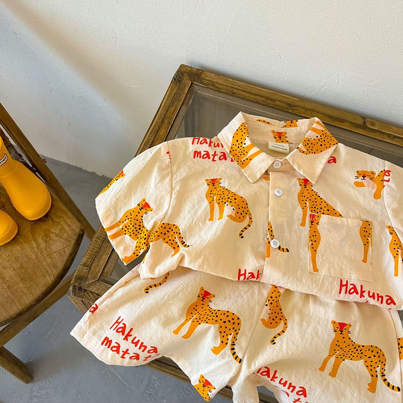 Conjunto Infantil Onçinha Hakuna Matata