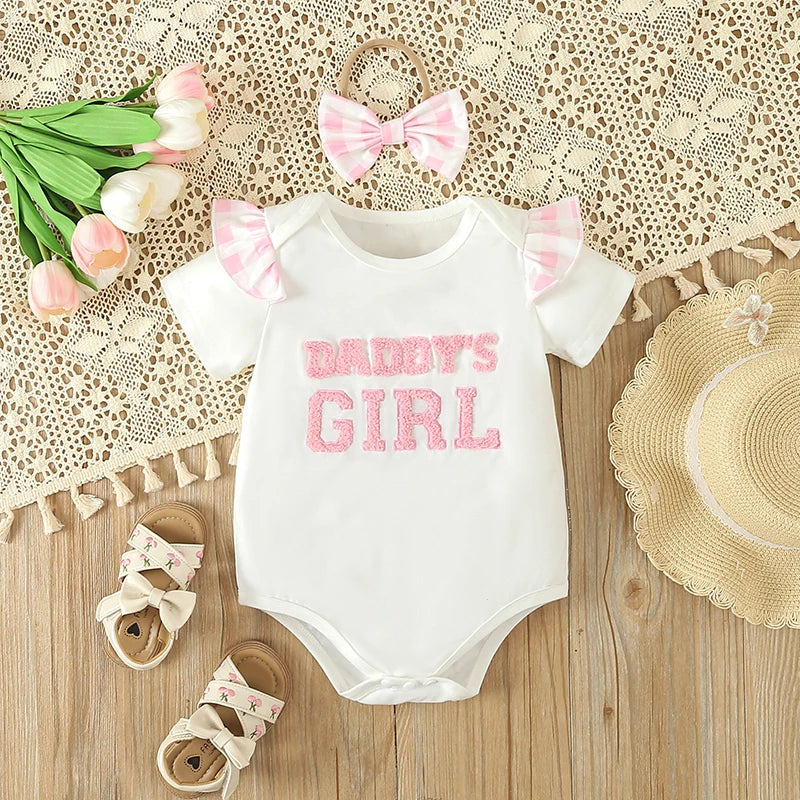 Conjunto Infantil Feminino Xadrez Rosa Lacinho