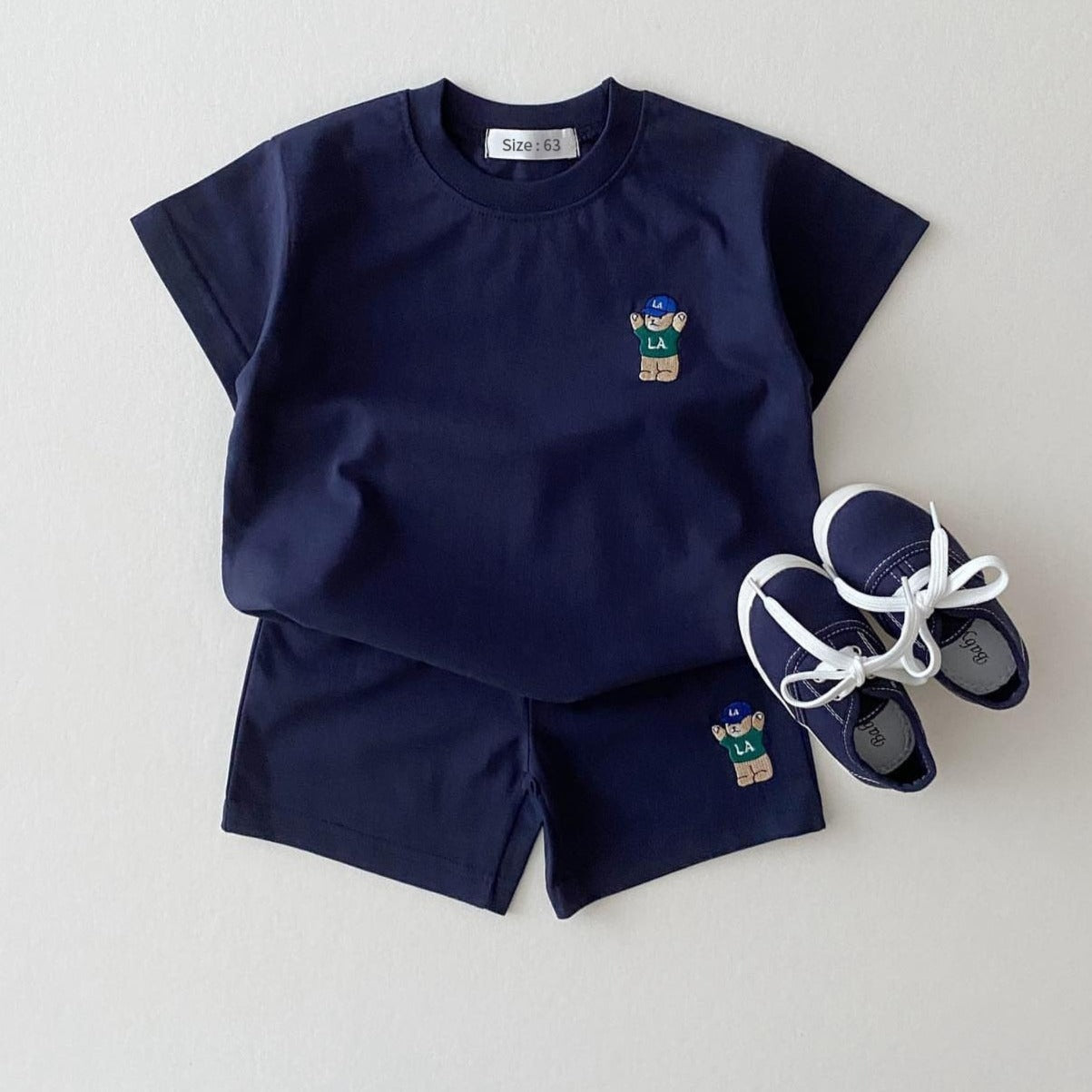 Conjunto Infantil Ursinho De Boné