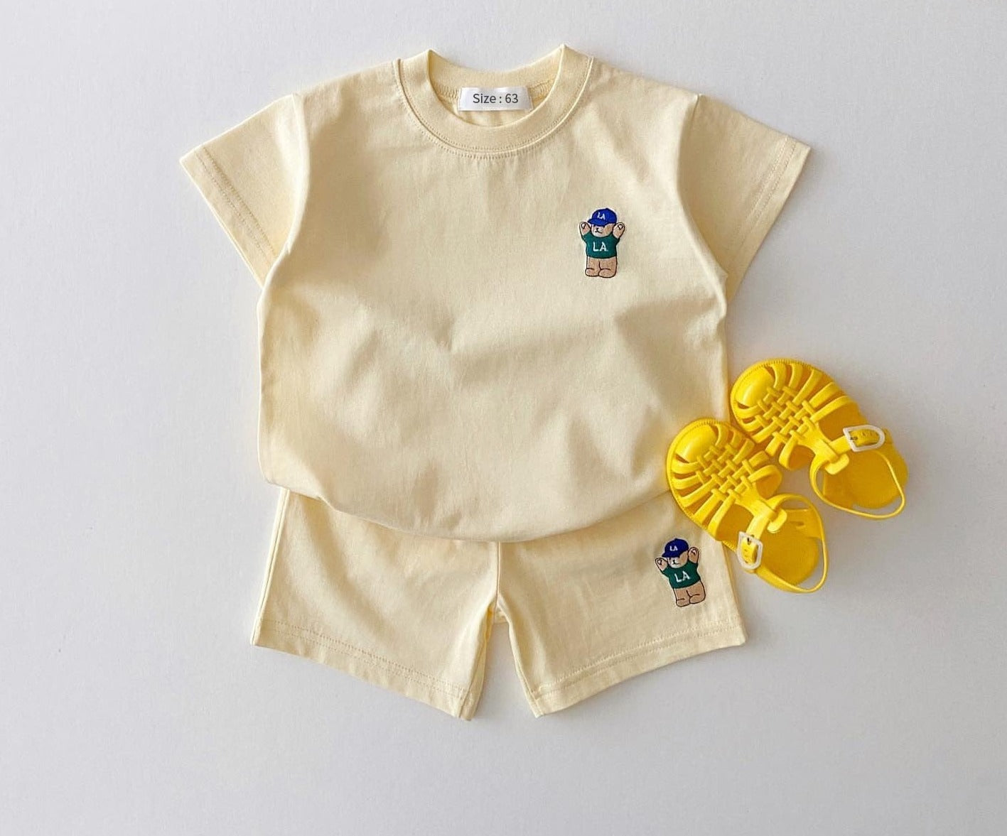 Conjunto Infantil Ursinho De Boné