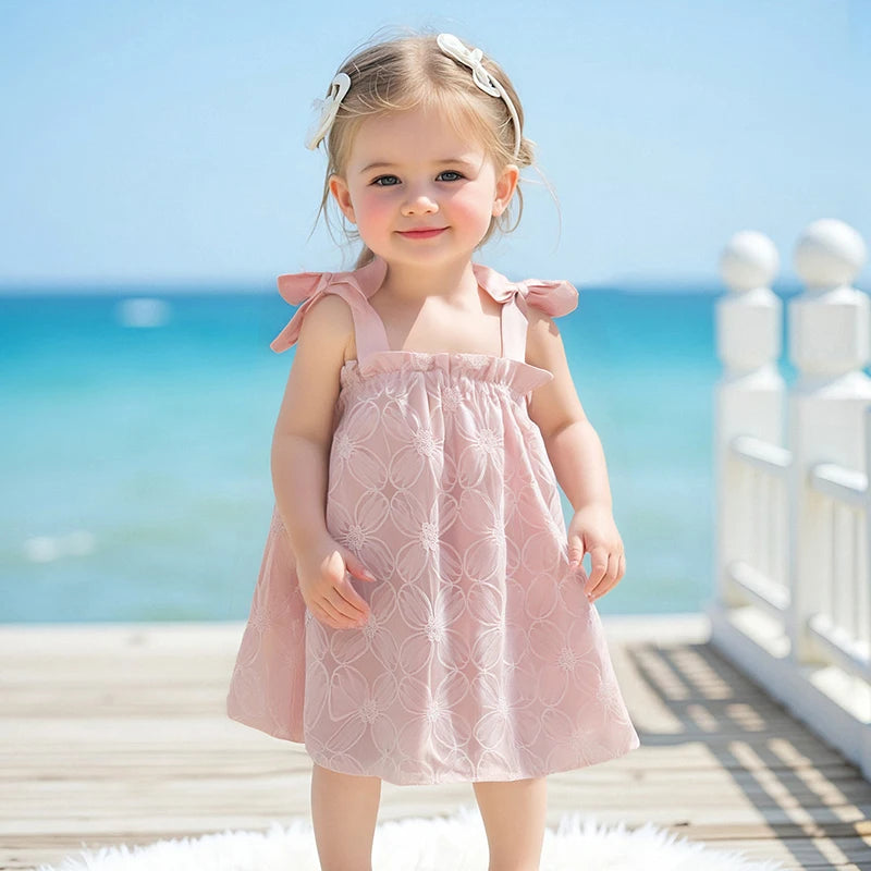 Vestido Infantil Floral Alcinha