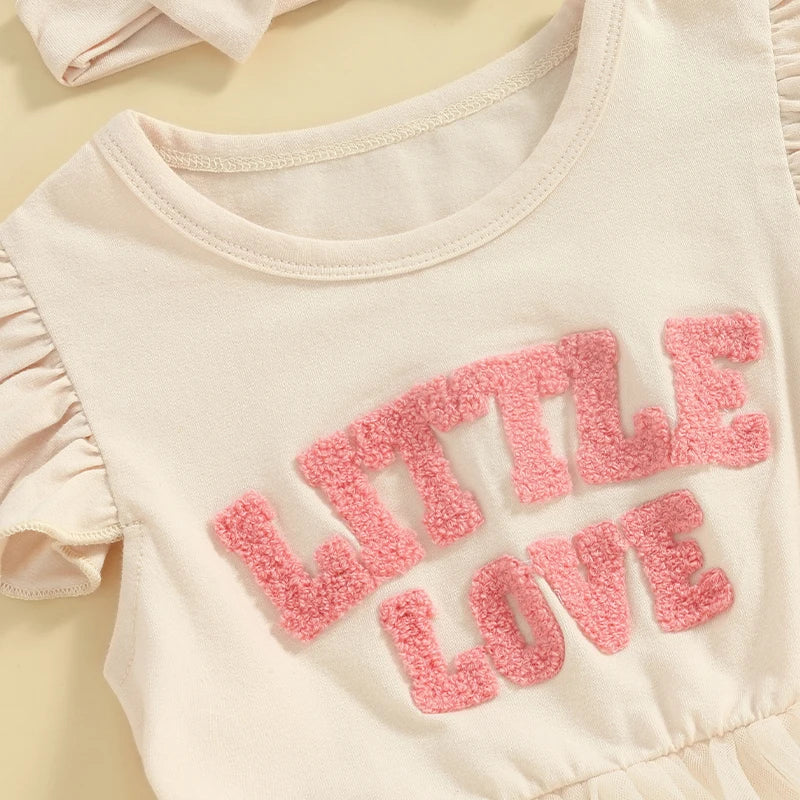 Body Infantil Feminino Tule Love