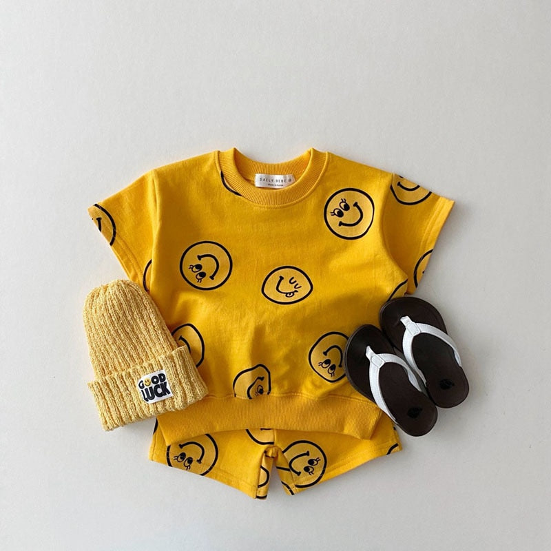 Conjunto Infantil Smilley Feliz